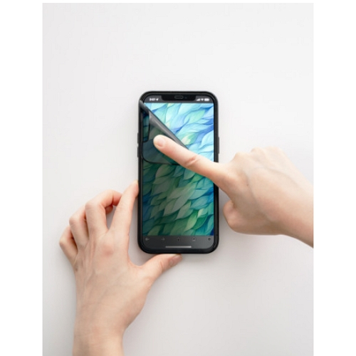 지니비 아이폰15 플러스 나노흡착 프라이버시 필름 (액정 1매)