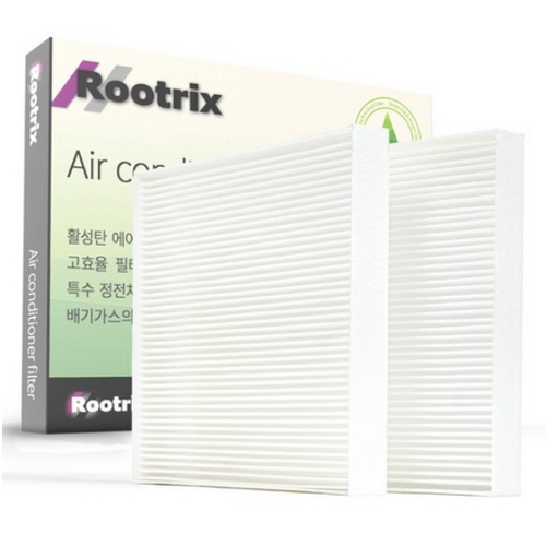 루트릭스 화이트 파티클 에어컨 필터 R016 (2개)
