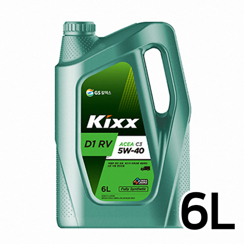 GS칼텍스 킥스 D1 RV 5W40 6L (1개)_이미지