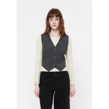 게스 추측 조안드라 퍼펙트 조끼 다크 그레이 7520992