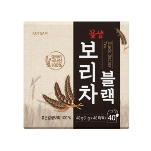 꽃샘식품 꽃샘 블랙 보리차 1g 40티백 (1개)_이미지