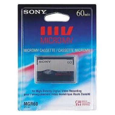 SONY MGR60 Micro MV용 60분 DV테이프 (10개)_이미지