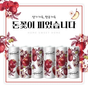  조인트크리에이티브 슬림티슈 돈꽃이 피었습니다 60매 (6입) [1팩(6입)]