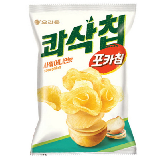 오리온 콰삭칩 사워어니언맛 60g (10개)_이미지