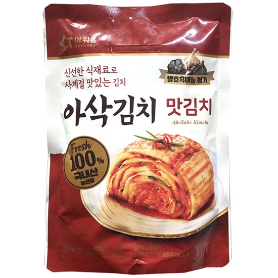 아워홈 아삭김치 맛김치 400g (1개)_이미지