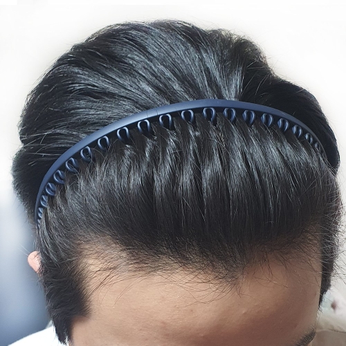 [불명] 플라스틱 얇은 빗살 운동 머리띠 축구 헤어밴드 남자 MFFLCH01_이미지