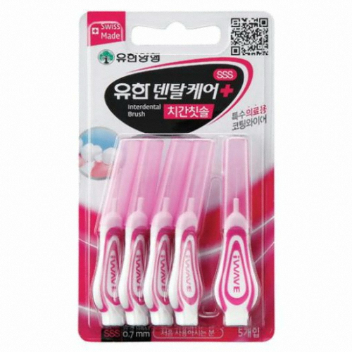 유한양행 치간칫솔 SSS 5개 (6팩(30개))