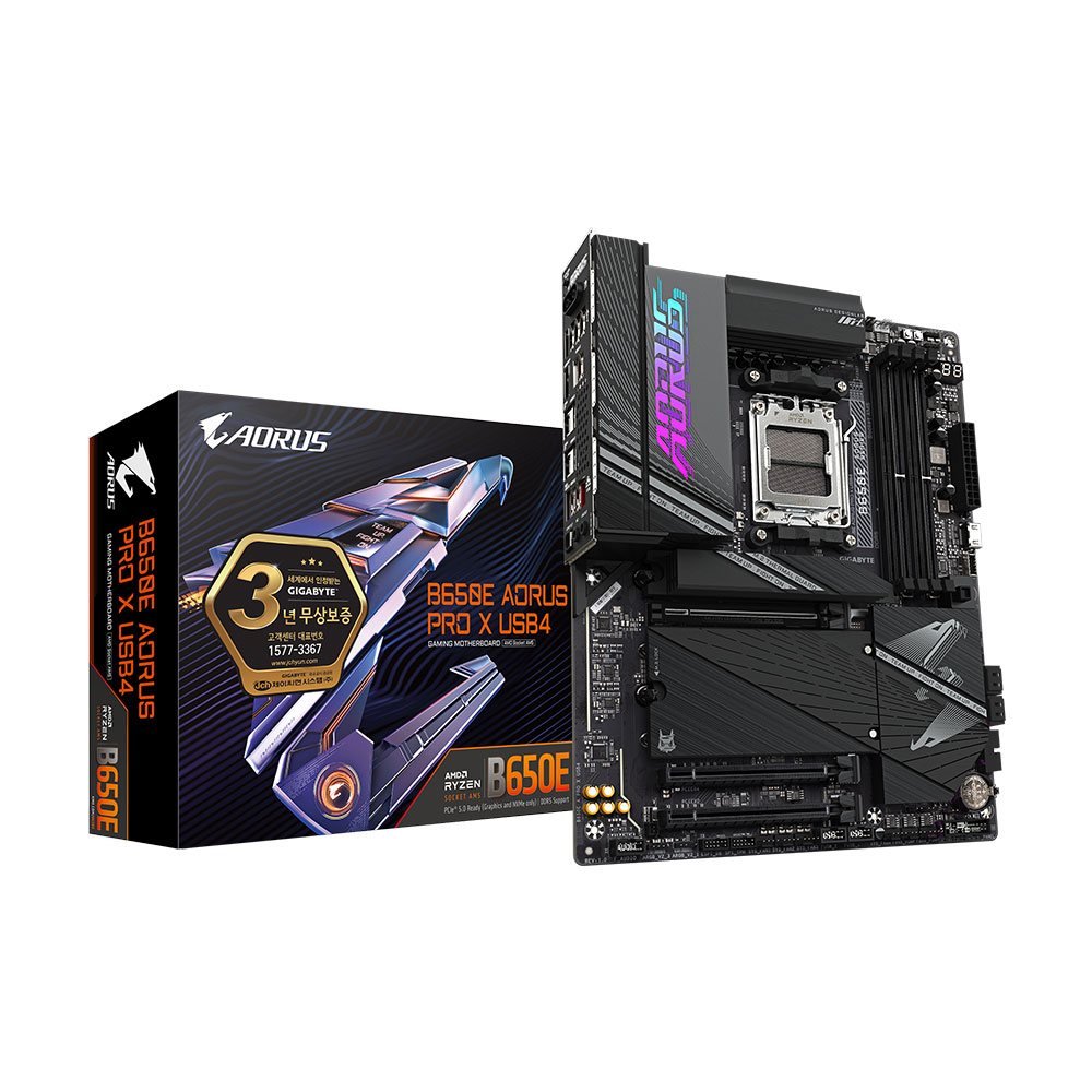GIGABYTE B650E AORUS PRO X USB4 제이씨현_이미지