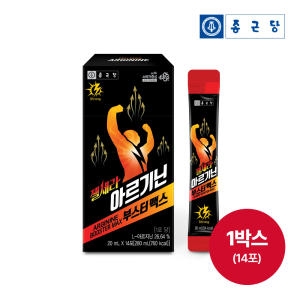 종근당건강 젤세라 아르기닌 부스터 맥스 20ml 14포 (1개)_이미지
