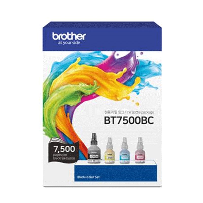 정품 BT7500BC 4색 세트