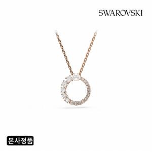 스와로브스키 여성 Matrix 로즈골드 목걸이_5692265