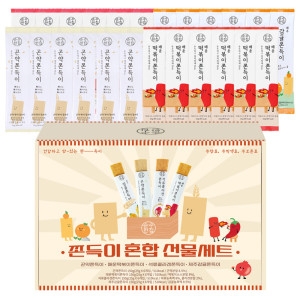 쫀드기 4가지맛 24개입 선물세트 곤약 감귤 저칼로리 과자 쫀득이