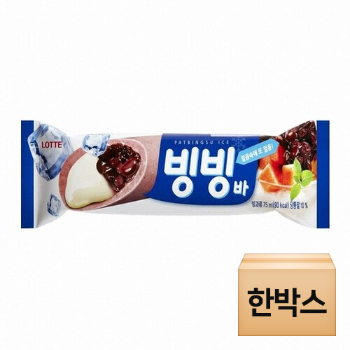 롯데제과 빙빙바 75ml (40개)