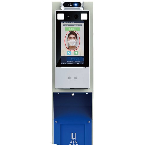 영국전자 안면인식 열화상 카메라 발열감지 손세정 YK-THP1-S_이미지