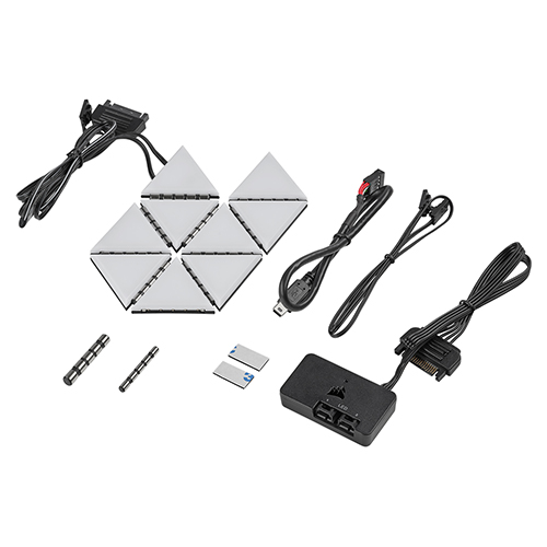 CORSAIR iCUE LC100 Case Accent Lighting Panels