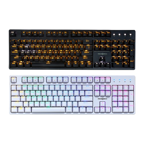 마이크로닉스 MANIC X40 4세대 광축 완전방수 게이밍 (블랙)_이미지