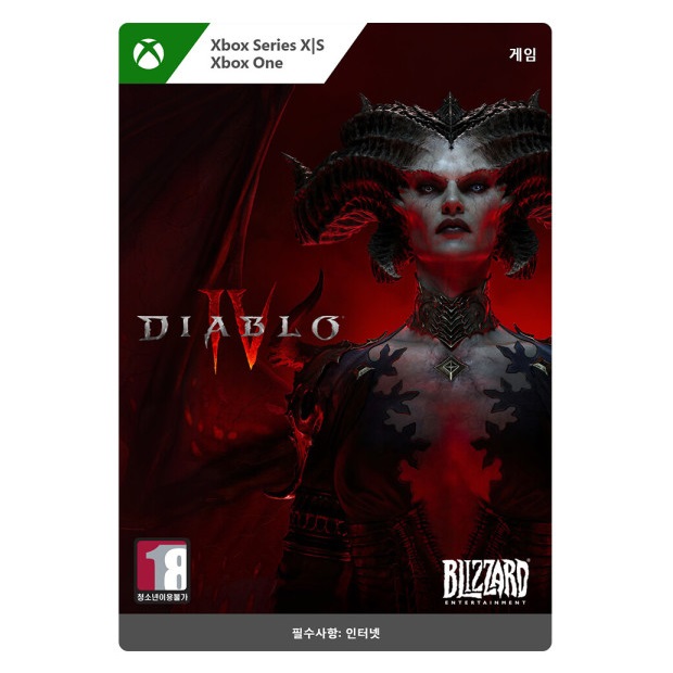 블리자드 디아블로 4 한글판 (XBOX Series, 다운로드코드)