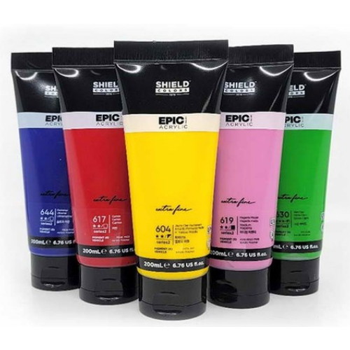 쉴드 에픽 아크릴물감 헤비바디 200ml_이미지