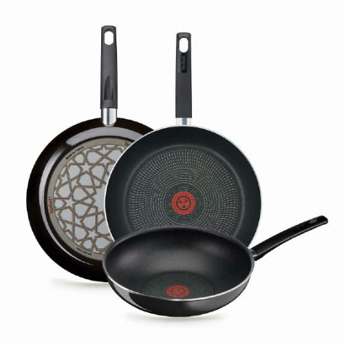 테팔 ㅤ그래픽 미드나잇 스타 프라이팬 3종 (팬28,32+볶음26)_이미지