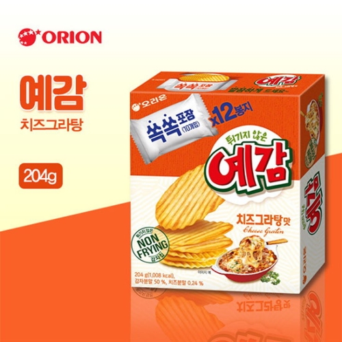 오리온 <b>예감</b> 치즈그라탕 204g