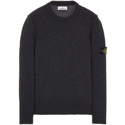 스톤아일랜드 와펜 패치 니트 7715508A3 (V0065, 차콜)_이미지