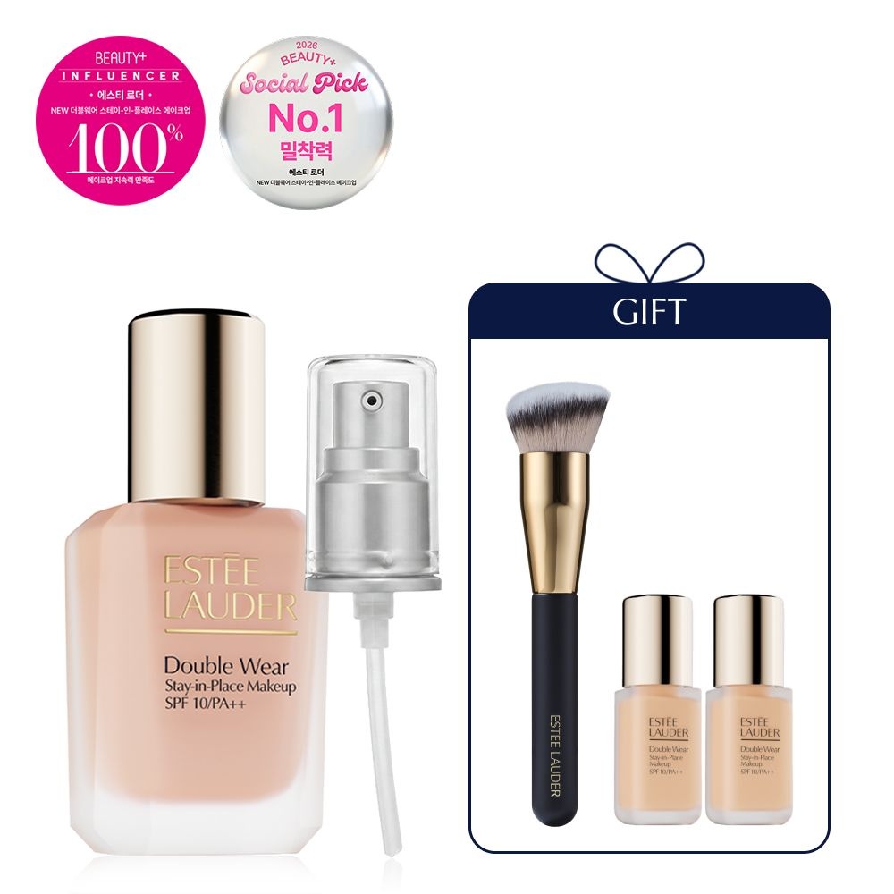 에스티로더 NEW 더블웨어 파운데이션 30ml (+더블웨어 10ml + 브러쉬) (기획세트)