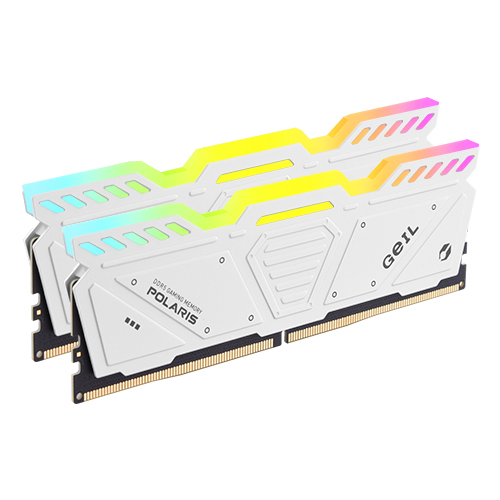 GeIL DDR5-5600 CL38 POLARIS RGB White 패키지 (32GB(16Gx2))_이미지