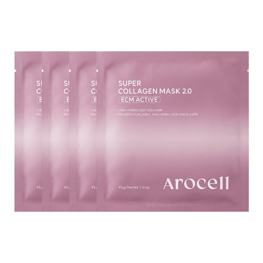 아로셀 슈퍼 콜라겐 마스크 2.0 ECM ACTIVE (4매)