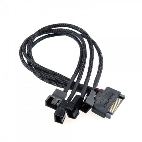 라이트컴 COMS IH202 sata to pwm 4분배 케이블