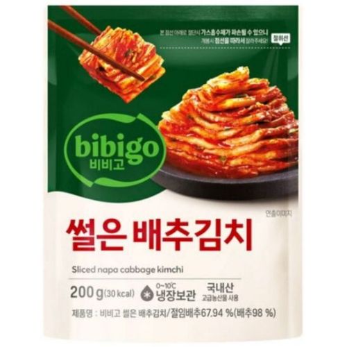 비비고 썰은 배추김치 200g (2개)_이미지