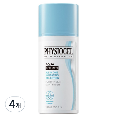 피지오겔 아쿠아 포맨 오일컷 올인원 100ml (4개)_이미지