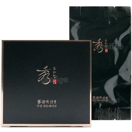 수려한 블랙 진생 쿠션 파운데이션 리필 15g (1개)_이미지