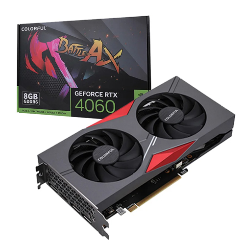 COLORFUL 지포스 RTX 4060 토마호크 DUO V2 D6 8GB
