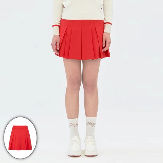  헤지스골프 플리츠 퀼로드 쇼츠 HWPA6A215R2