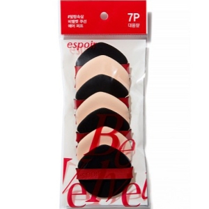 에스쁘아 비벨벳 에어 퍼프 7p 혼합색상 1개