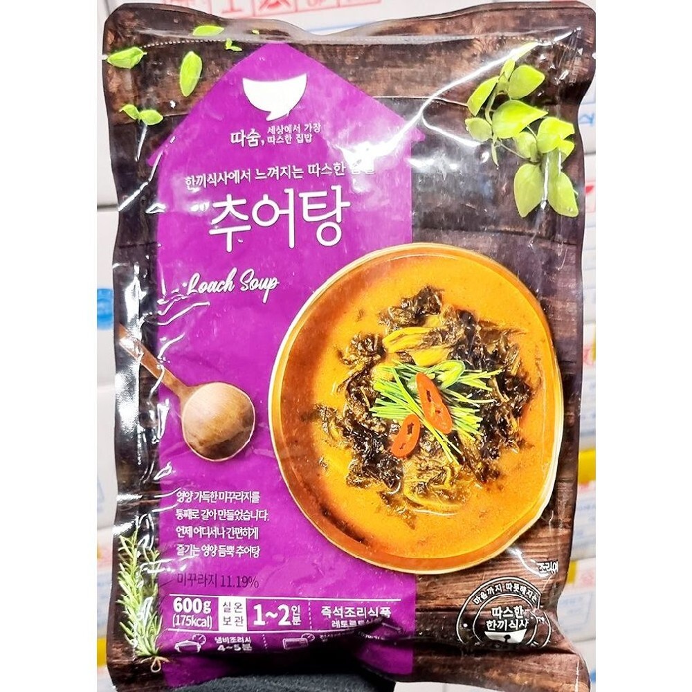 선미식품 따숨 추어탕 600g (25개)_이미지