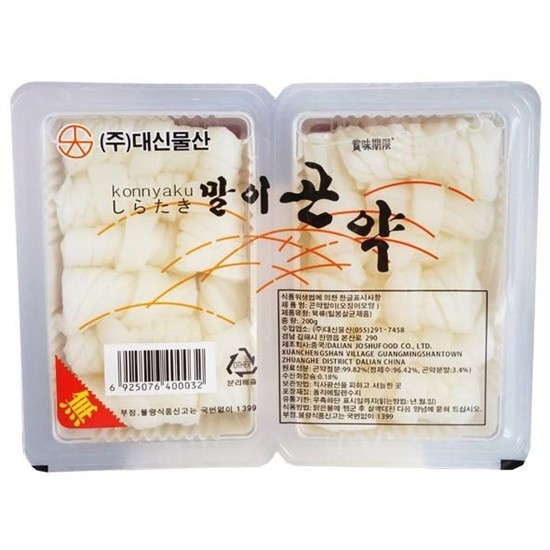 대신물산 오징어모양 곤약말이 200g (1개)