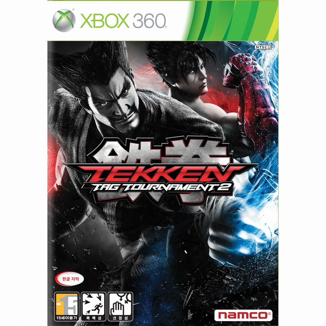 철권 태그 토너먼트 2 XBOX360 패드,스틱 포함 패키지_이미지