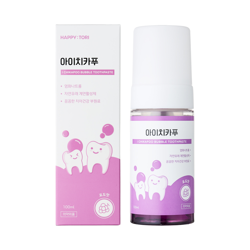 아이치카푸 버블 치약 100ml
