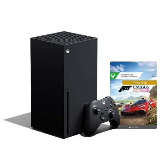 XBOX Series X 1TB 게임 번들 포르자 호라이즌5 프리미엄 에디션_이미지