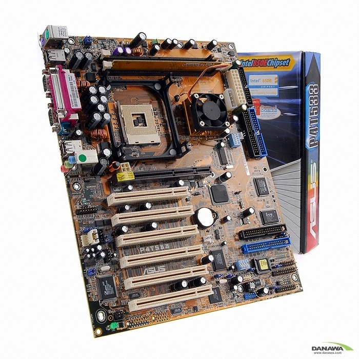 ASUS P4T533 + �Ｚ RIMM4200 256MB x 2 ���̺���