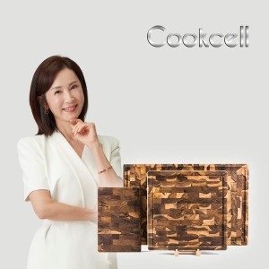 쿡셀 앤드그레인 티크 원목도마 3종세트 (특대+중+미니)_이미지