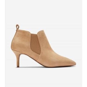 콜한 슈퍼 대상 상품 콜 한 여성 신발 부츠 부티 니리 슈티 65MM womens W31766 CH 브러쉬 탄 스웨이드