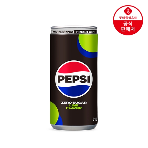 롯데칠성음료 펩시콜라 제로슈거 라임향 310ml (24개)_이미지