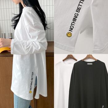 NO 옆트임스마일긴팔티 G493H407 빅사이즈 S17297726