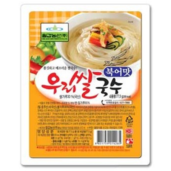 칠갑농산 칠갑 우리쌀국수 북어맛 82.5g (10개)_이미지