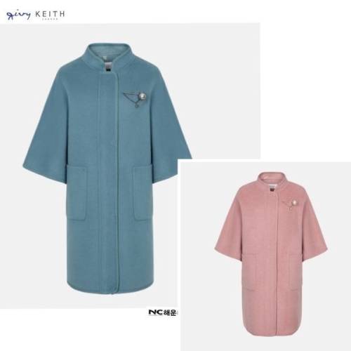 기비 키이스 키이스 가브리엘 망토코트G3WH739-45-71