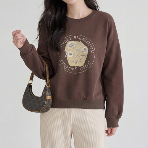 모리스커밍홈 스윗 블라썸 레터링 맨투맨_M2601TS004A_이미지