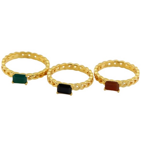 종로금1번가 여자 반지 오블롱 원석 브이 3.75g