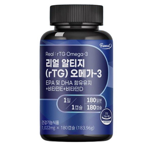 리얼 알티지 오메가3 180캡슐